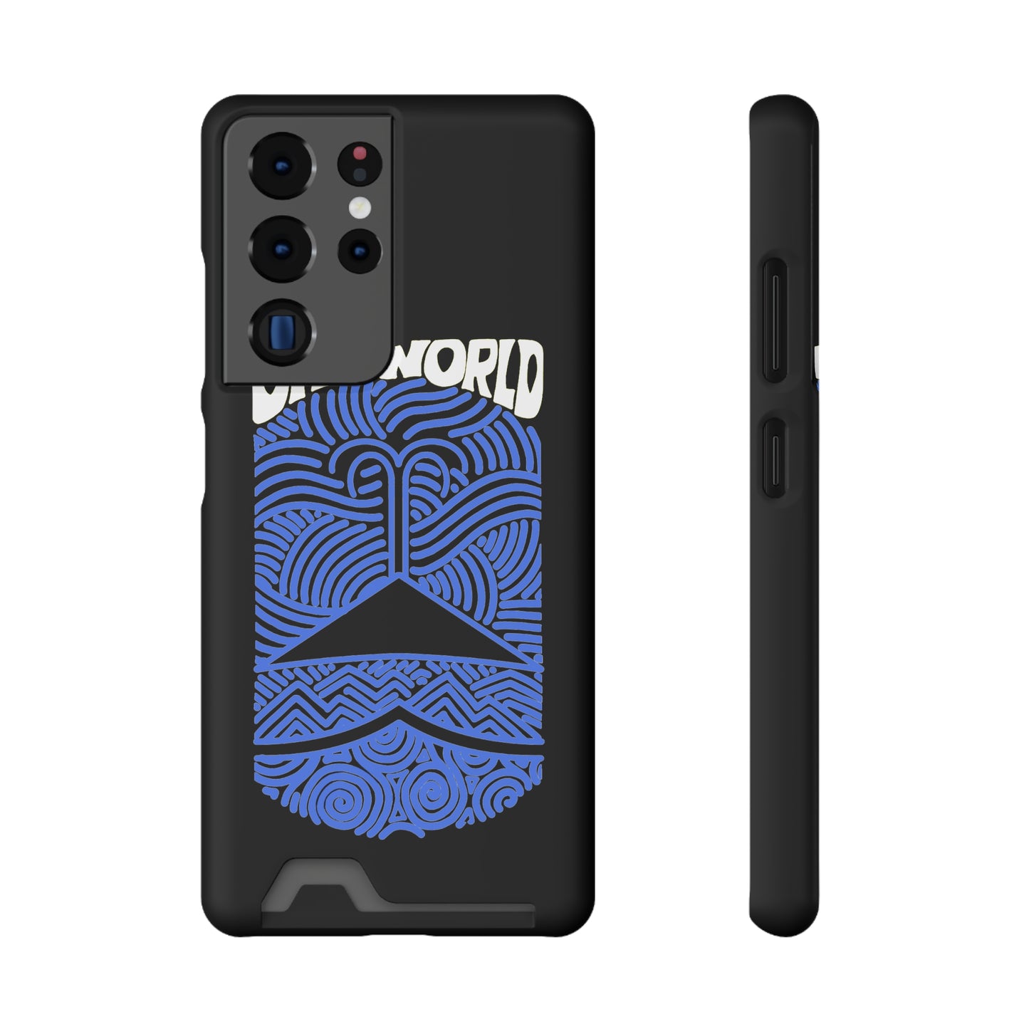 One World Phone Case With Card Holder