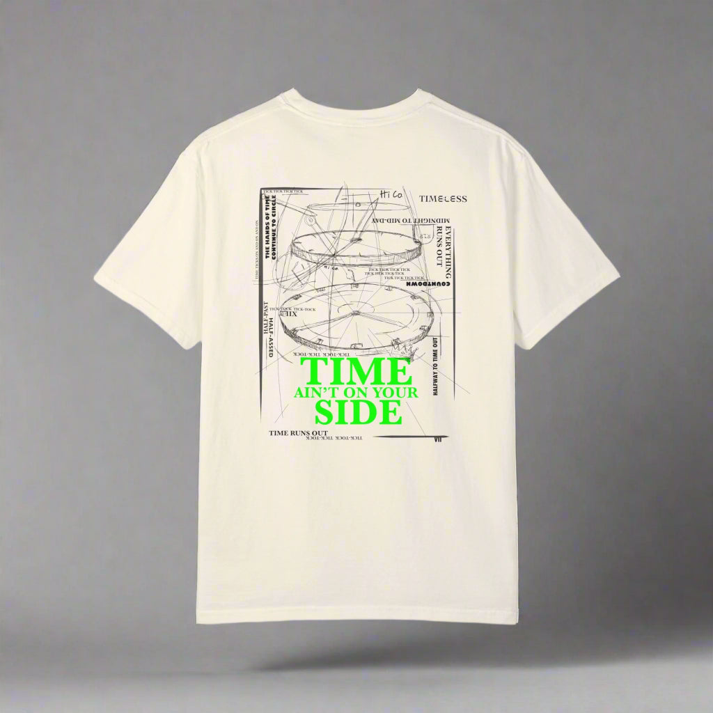 Time Ain’t on Your Side Green Graphic Unisex T-shirt