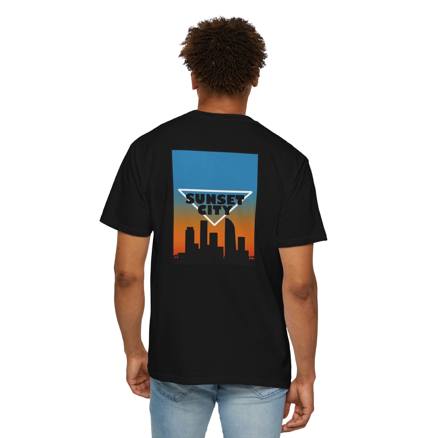 Skyline Sunset City Unisex T-shirt - Hi Co.