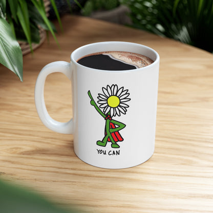 You Can Ceramic Mug, (11oz) - Hi Co.