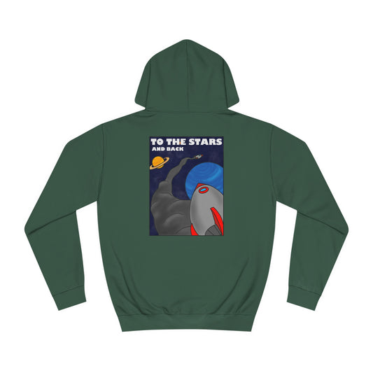 To the stars and back Unisex Hoodie - Hi Co.