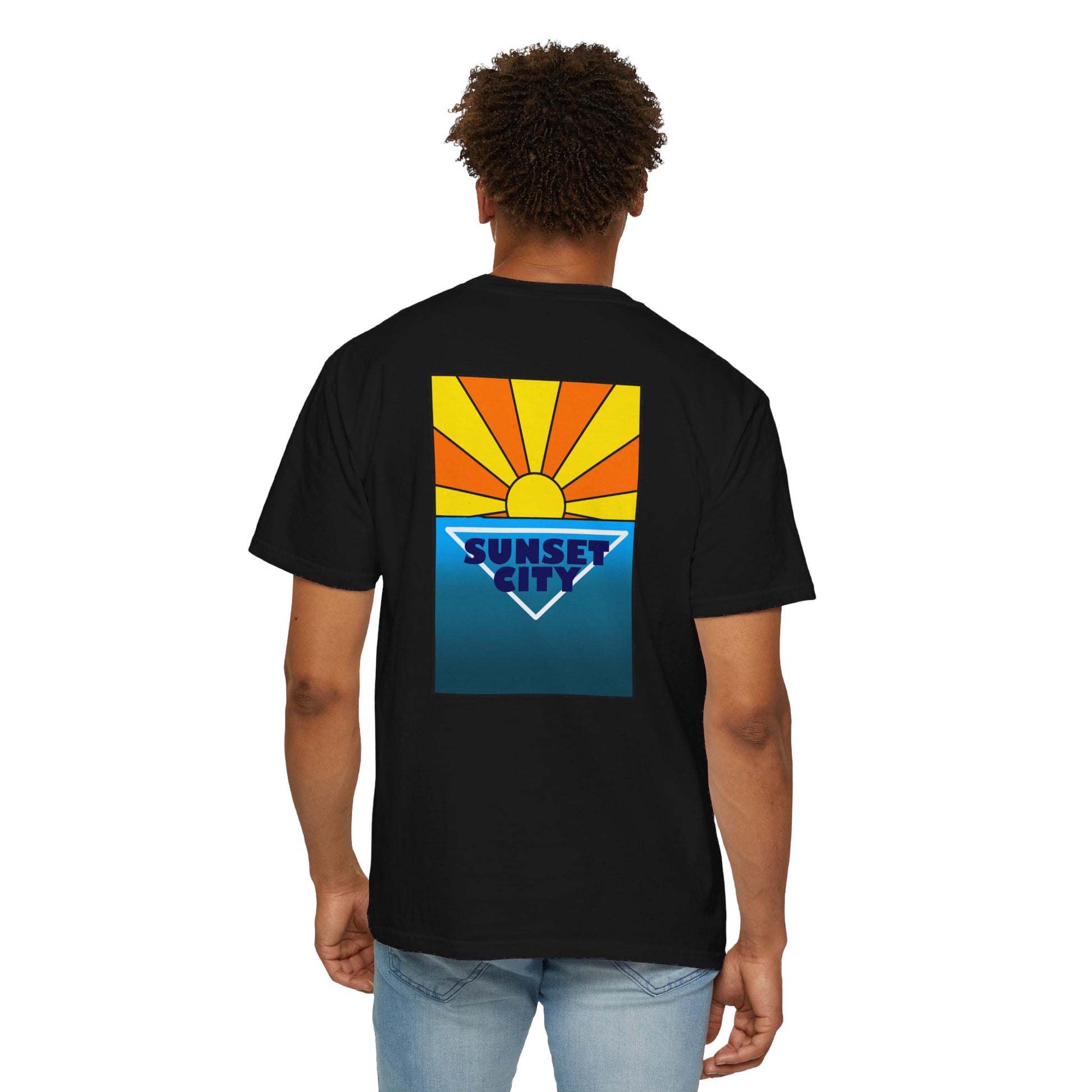 Sunset Graphic Sunset City Unisex T-shirt - Hi Co.