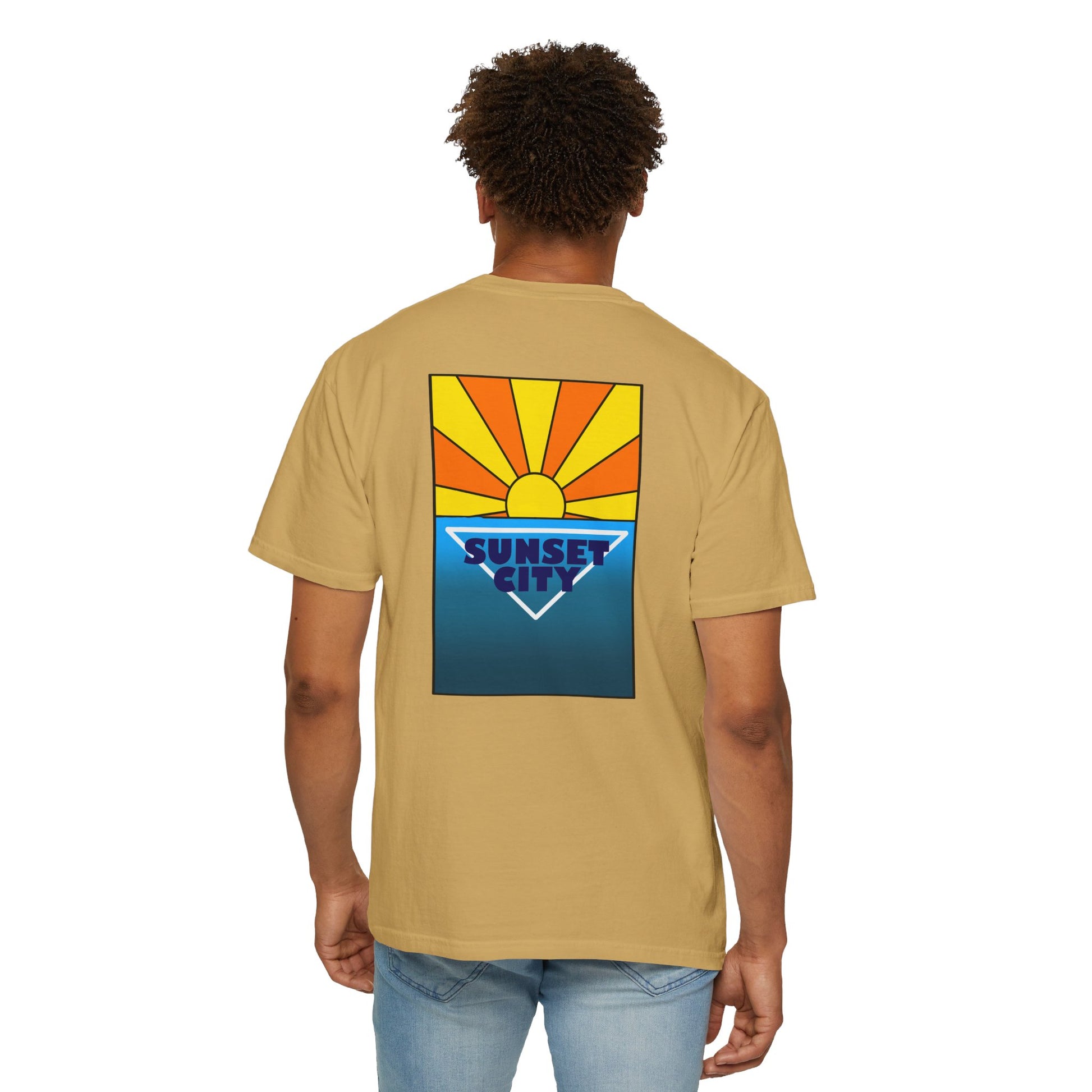 Sunset Graphic Sunset City Unisex T-shirt - Hi Co.