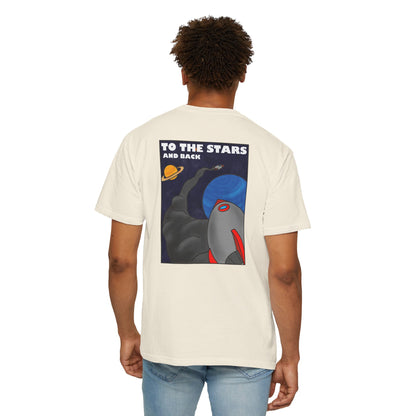 To the stars and back Unisex Garment-Dyed T-shirt - Hi Co.