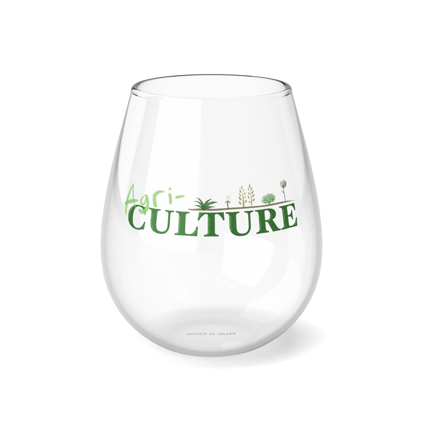 Agri-Culture drinking glass, 11.75oz