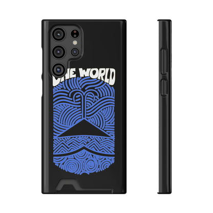 One World Phone Case With Card Holder