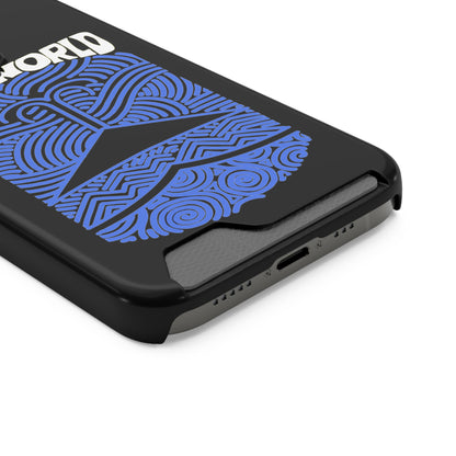 One World Phone Case With Card Holder