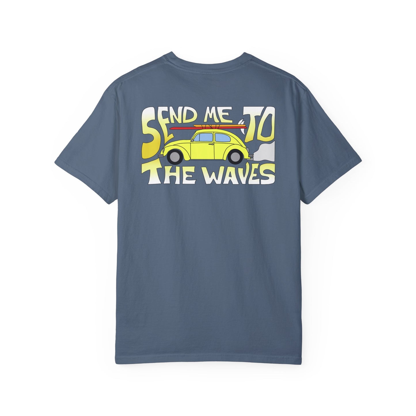 Send Me to the Waves Light Graphic Unisex T-shirt - Hi Co.