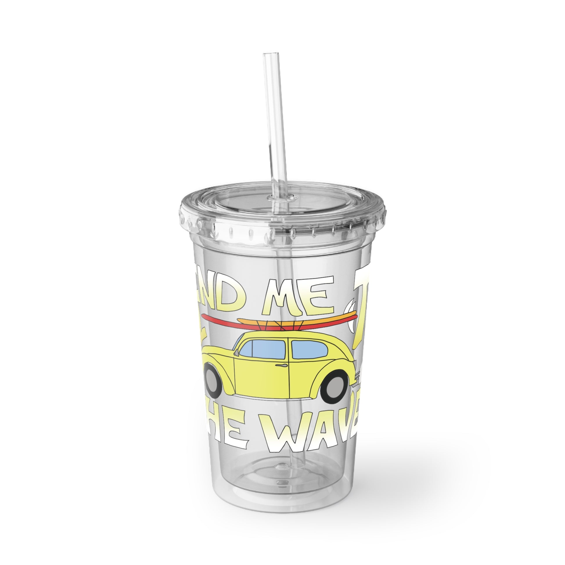 Send Me To the Waves Acrylic Cup - Hi Co.