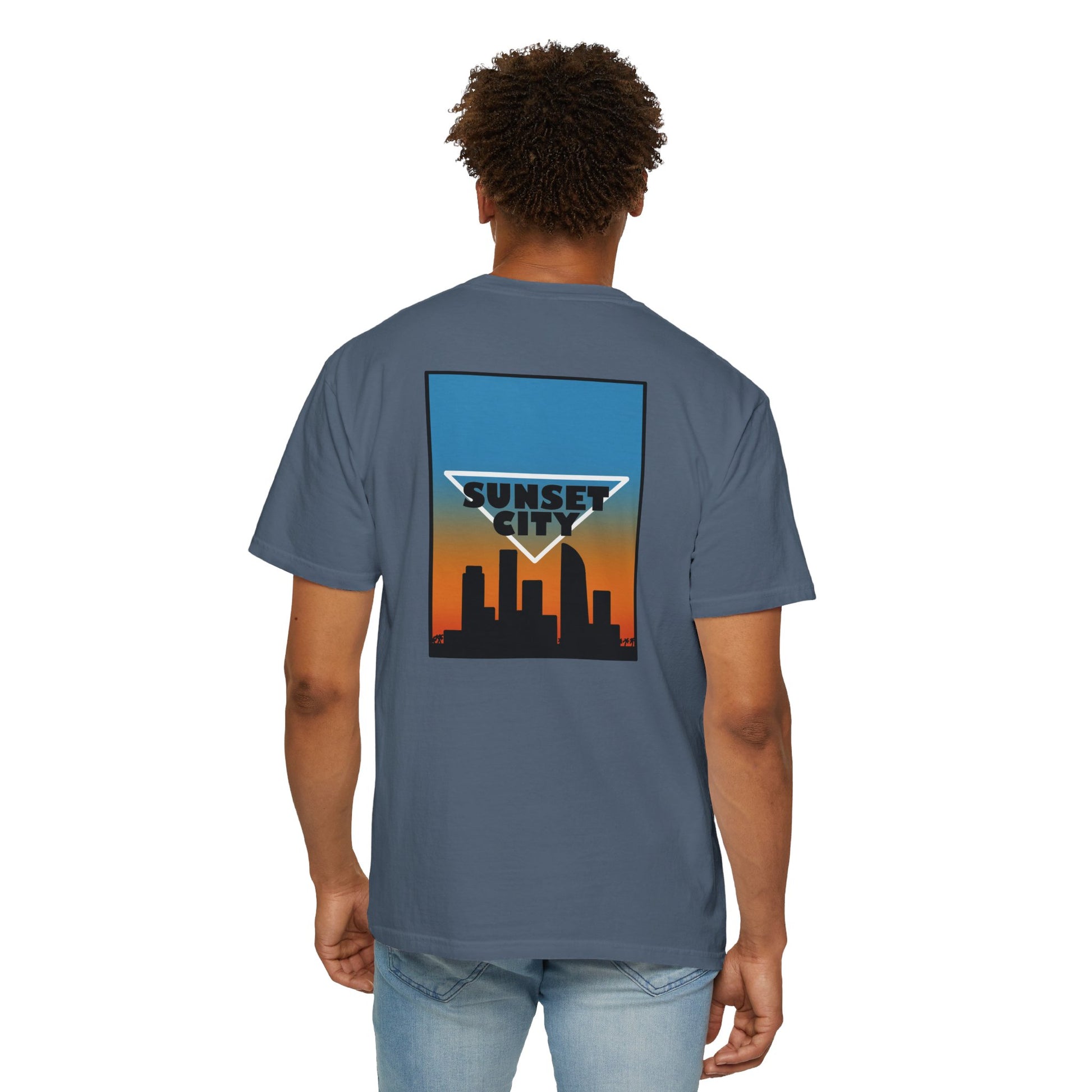 Skyline Sunset City Unisex T-shirt - Hi Co.