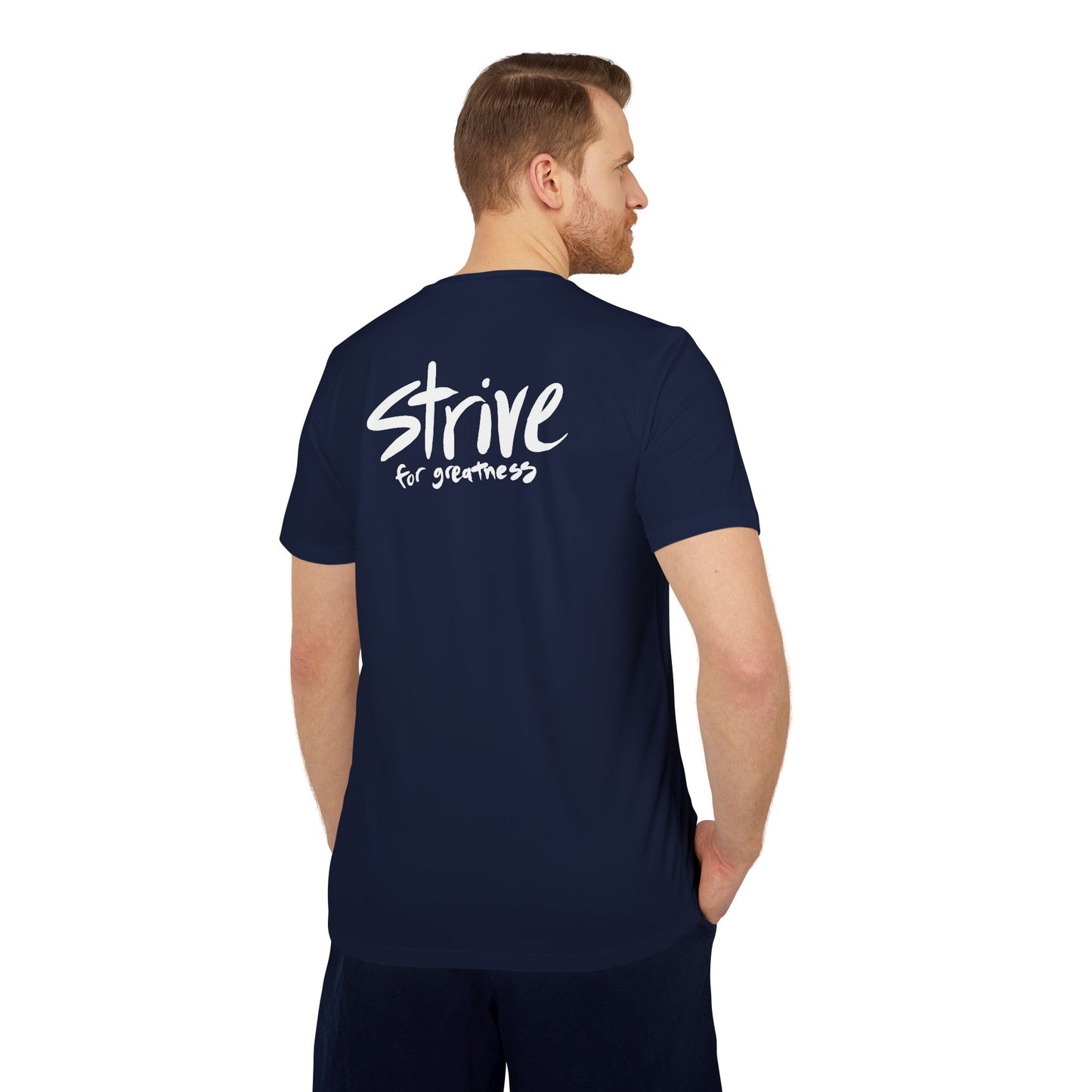 Strive for Greatness adidas® Unisex Sport T-shirt