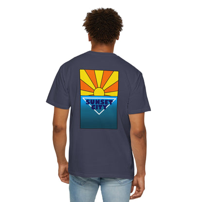 Sunset Graphic Sunset City Unisex T-shirt - Hi Co.