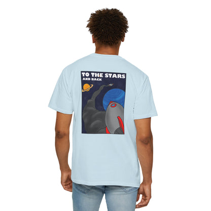 To the stars and back Unisex Garment-Dyed T-shirt - Hi Co.