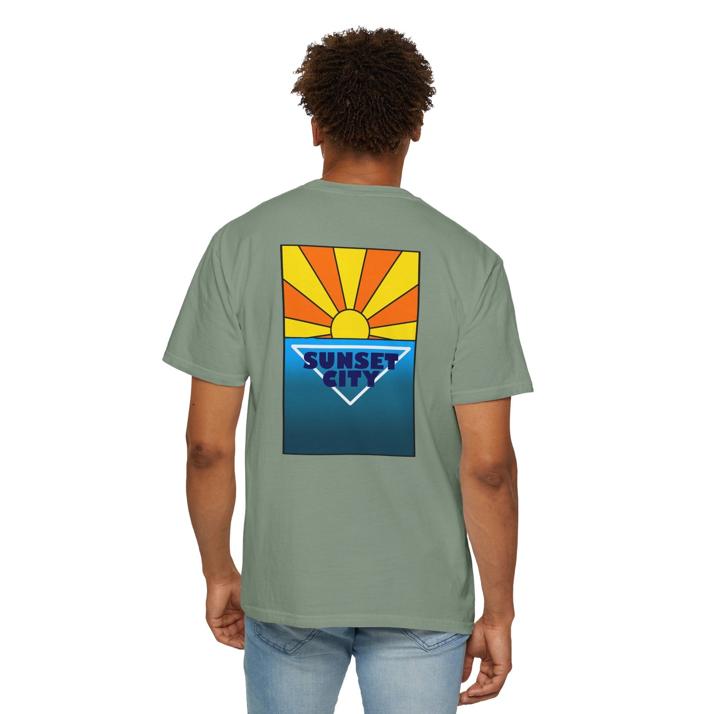 Sunset Graphic Sunset City Unisex T-shirt - Hi Co.