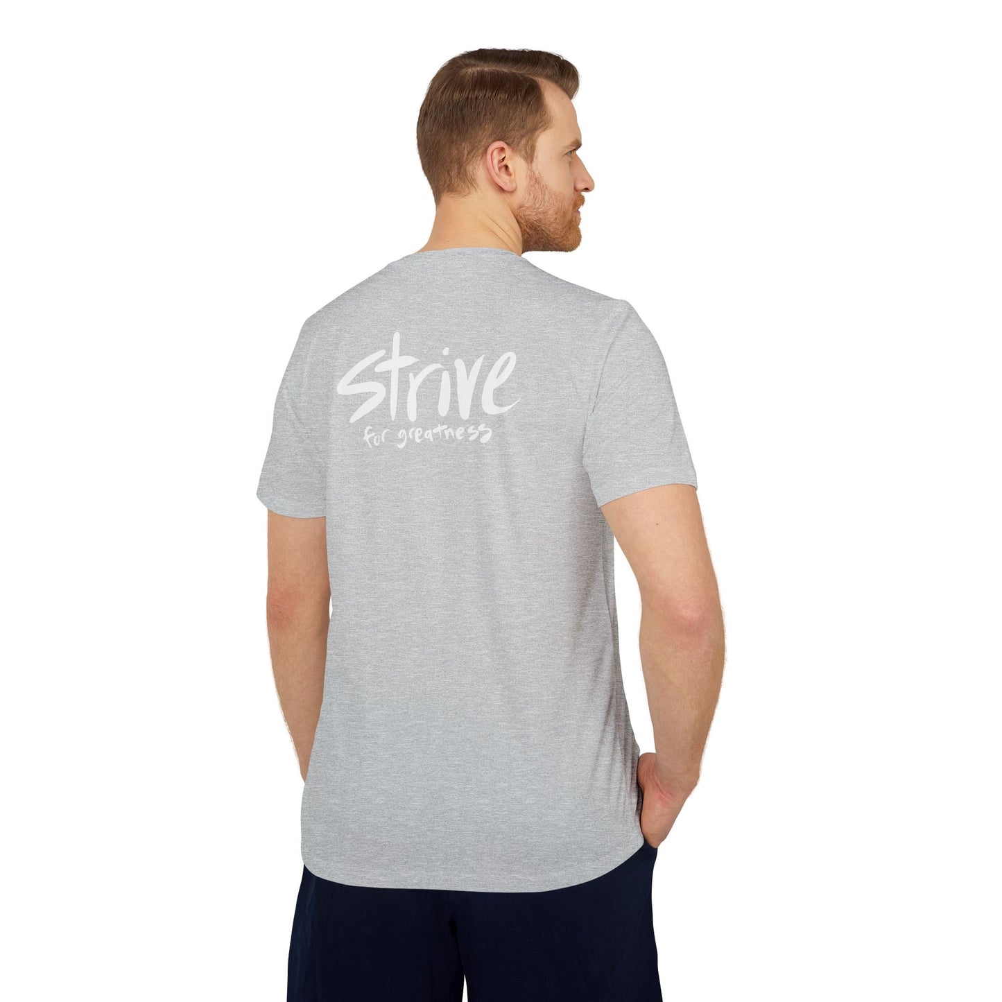 Strive for Greatness adidas® Unisex Sport T-shirt