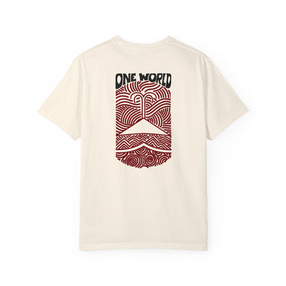 One World Black and Red Unisex T-shirt