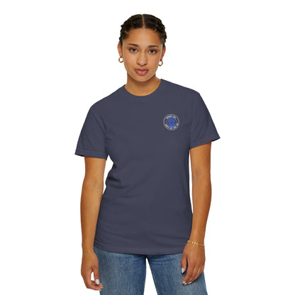 One World White and Blue Unisex T-shirt - Hi Co.