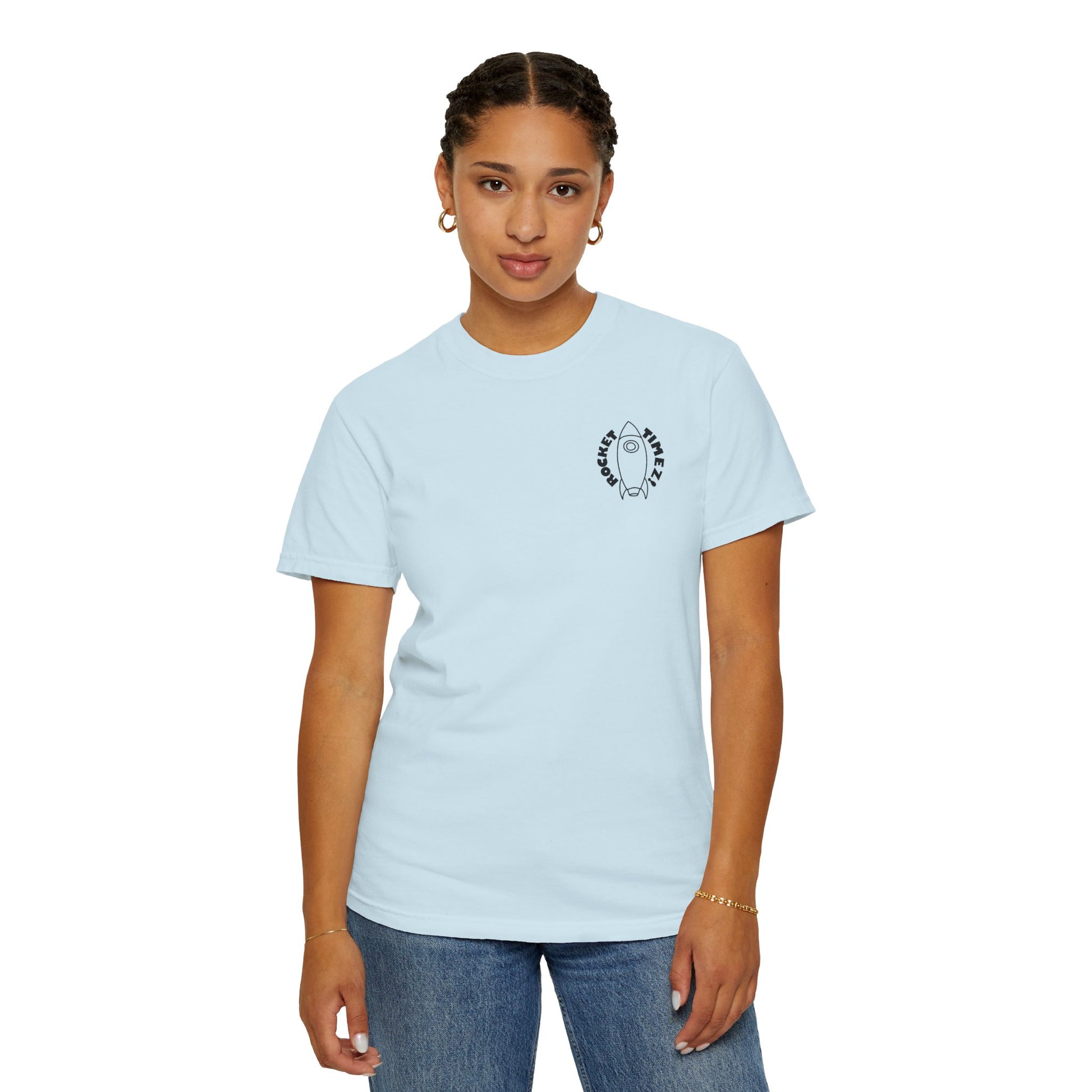To the stars and back Unisex Garment-Dyed T-shirt - Hi Co.