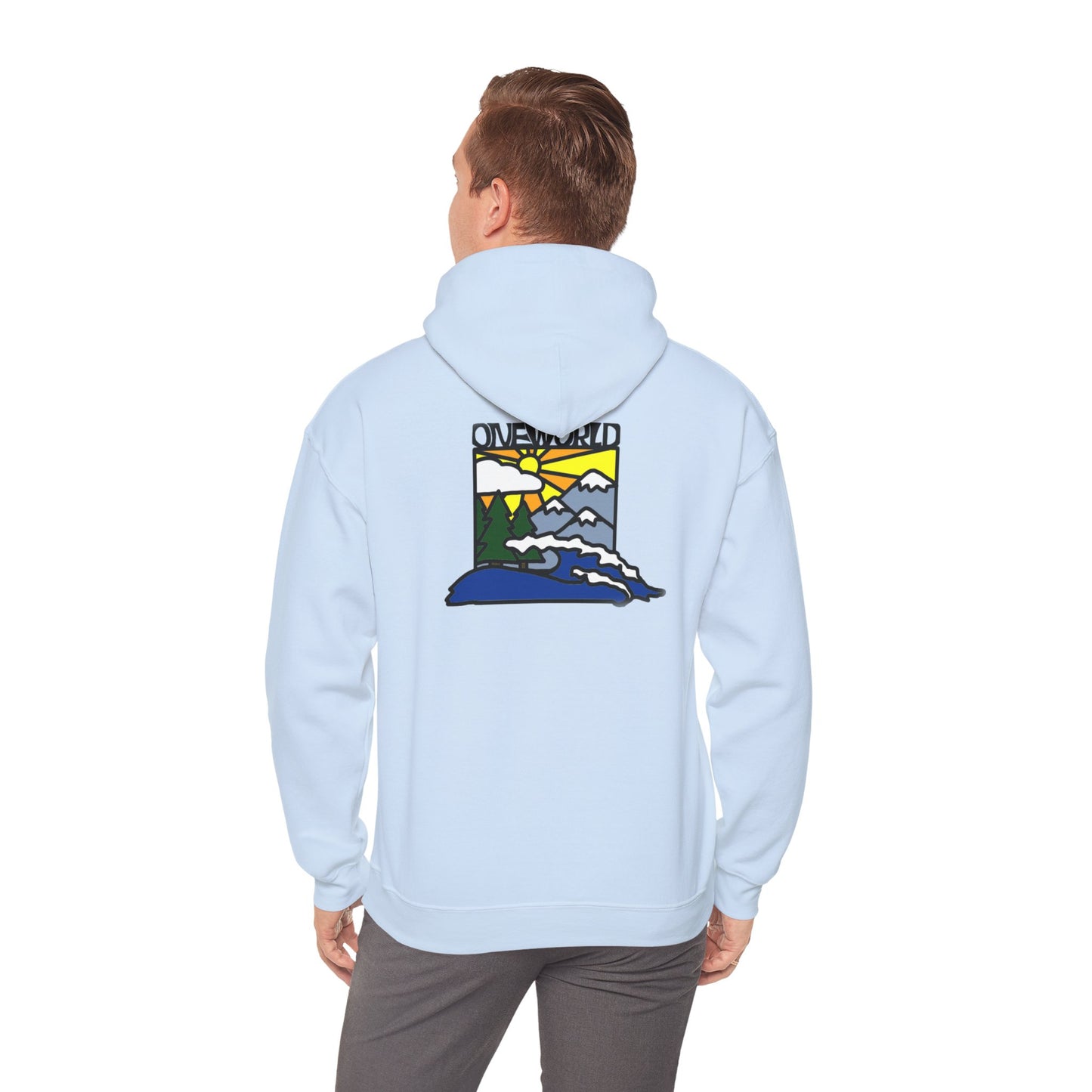 One World Graphic Unisex Hoodie - Hi Co.