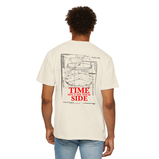 Time Ain’t on Your Side Red Graphic Unisex T-shirt