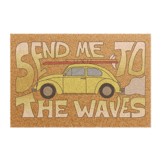 Send Me to the Waves eco-friendly Doormat - Hi Co.