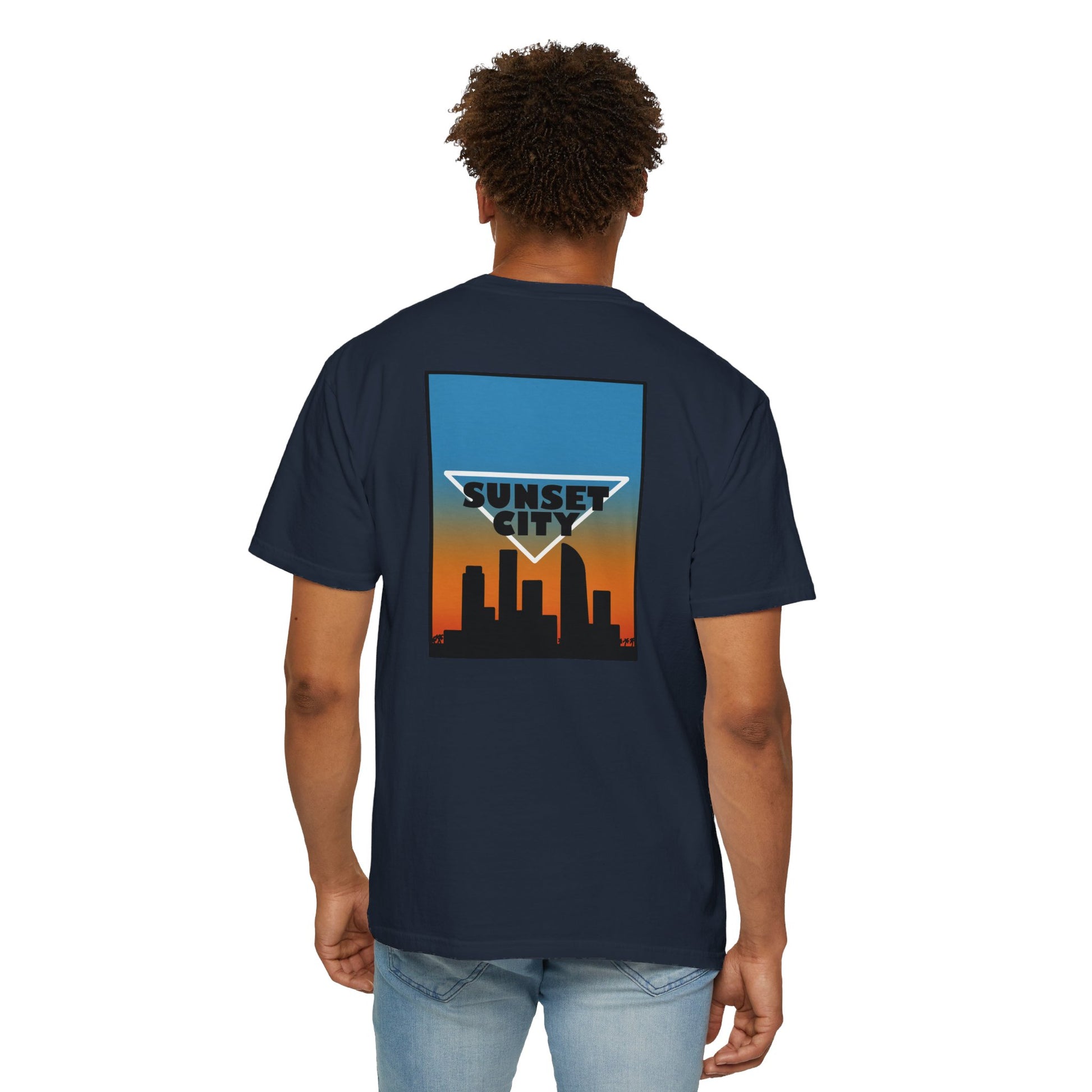 Skyline Sunset City Unisex T-shirt - Hi Co.