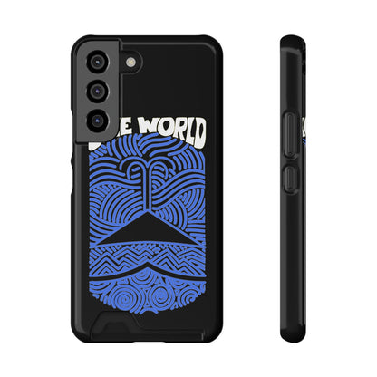 One World Phone Case With Card Holder