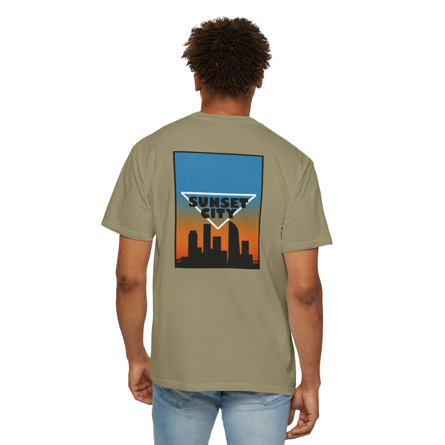 Skyline Sunset City Unisex T-shirt - Hi Co.