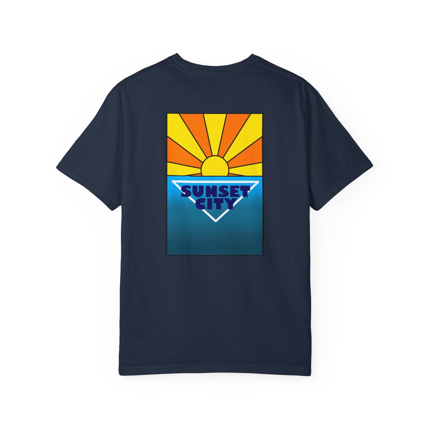 Sunset Graphic Sunset City Unisex T-shirt - Hi Co.