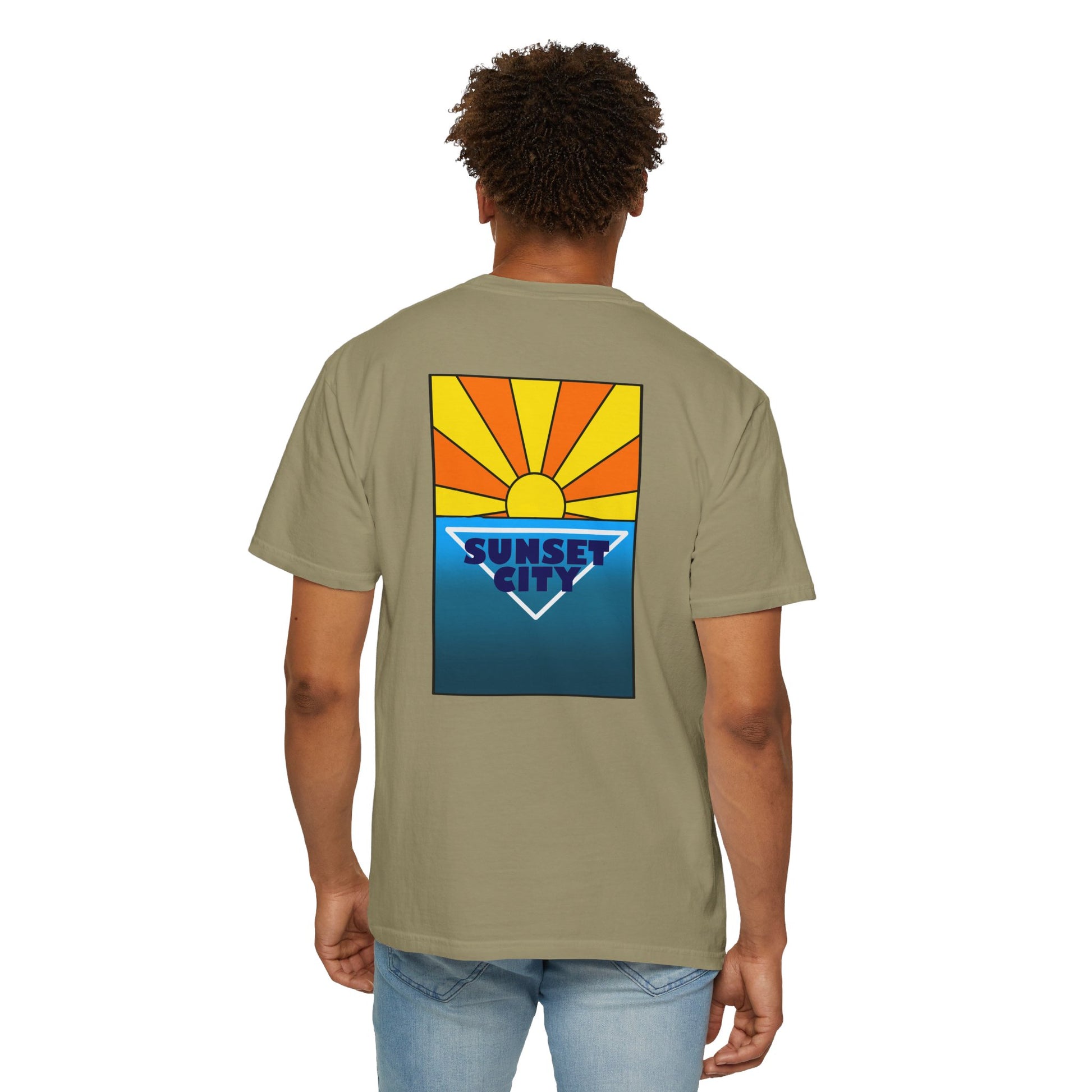 Sunset Graphic Sunset City Unisex T-shirt - Hi Co.