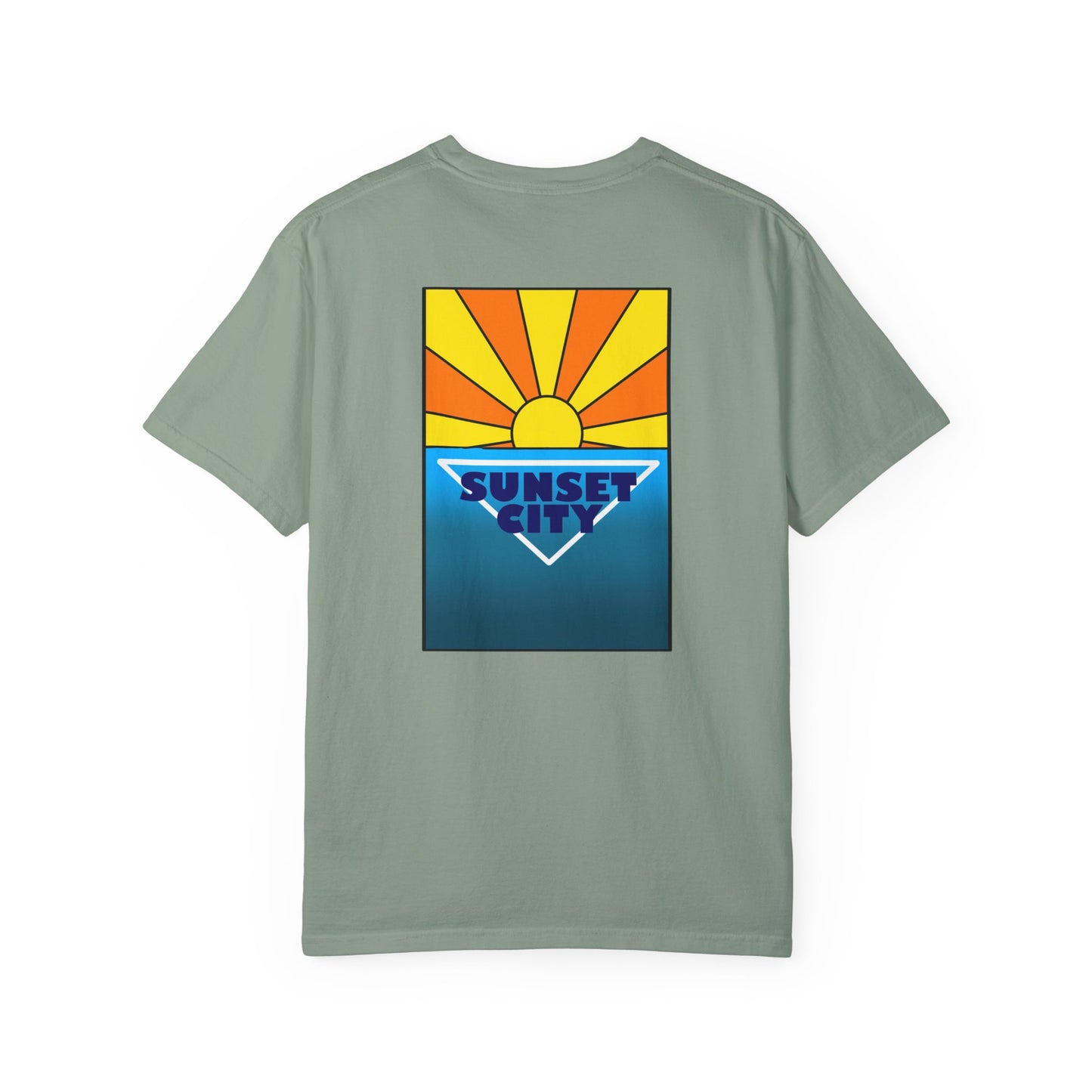 Sunset Graphic Sunset City Unisex T-shirt - Hi Co.