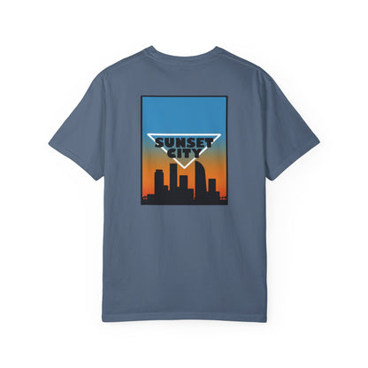 Skyline Sunset City Unisex T-shirt - Hi Co.