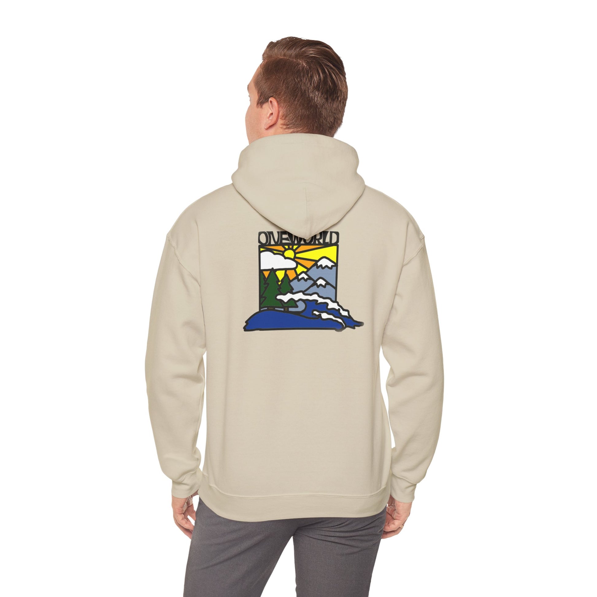 One World Graphic Unisex Hoodie - Hi Co.