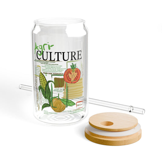 Agri-Culture Sipper Glass, 16oz