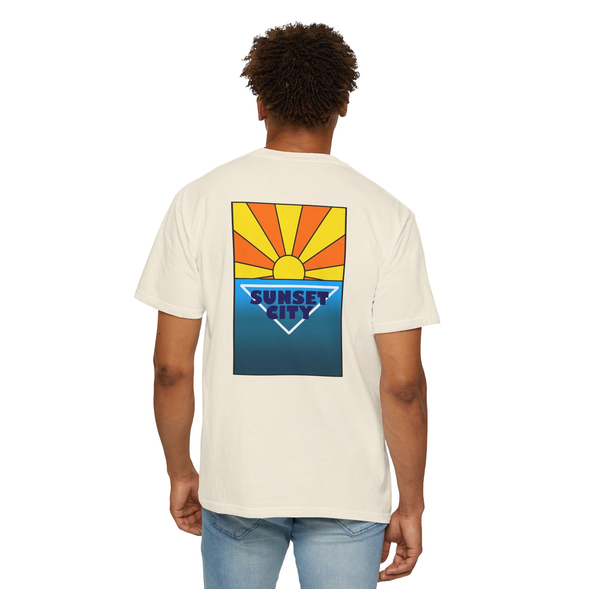 Sunset Graphic Sunset City Unisex T-shirt - Hi Co.